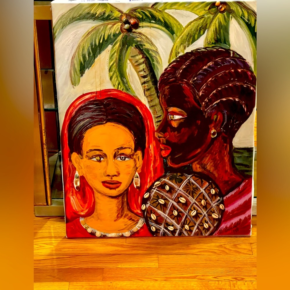 Girls with braids